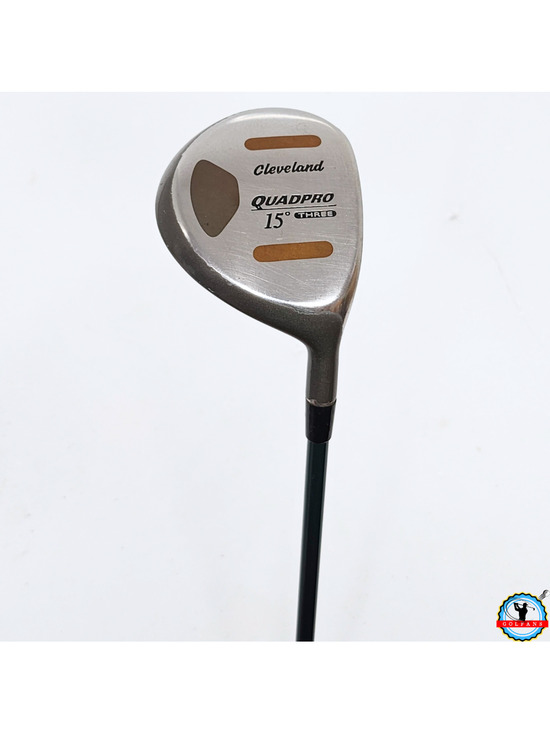 Cleveland Other - Cleveland QUADPRO 3-Wood 15º RH Graphite TT EI-70 Stiff-Flex Shaft 42.5"